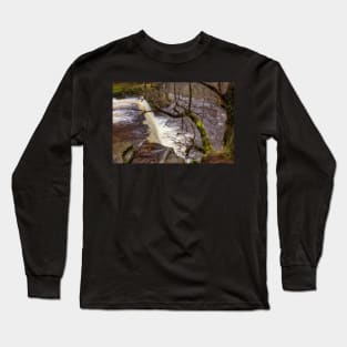 Sgwd Ddwli Uchaf, Brecon Beacons Long Sleeve T-Shirt